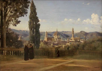 Florence. Uitzicht vanuit de Boboli-tuinen
